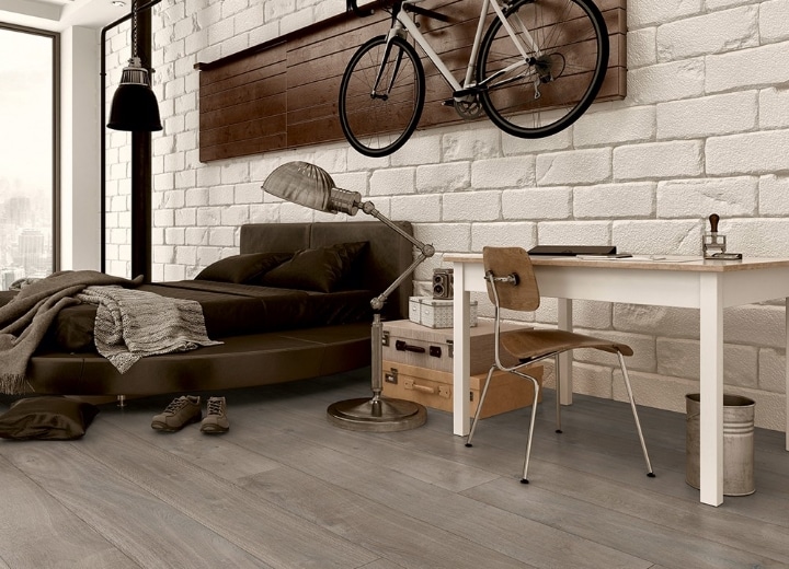 grey oak wooden flooring